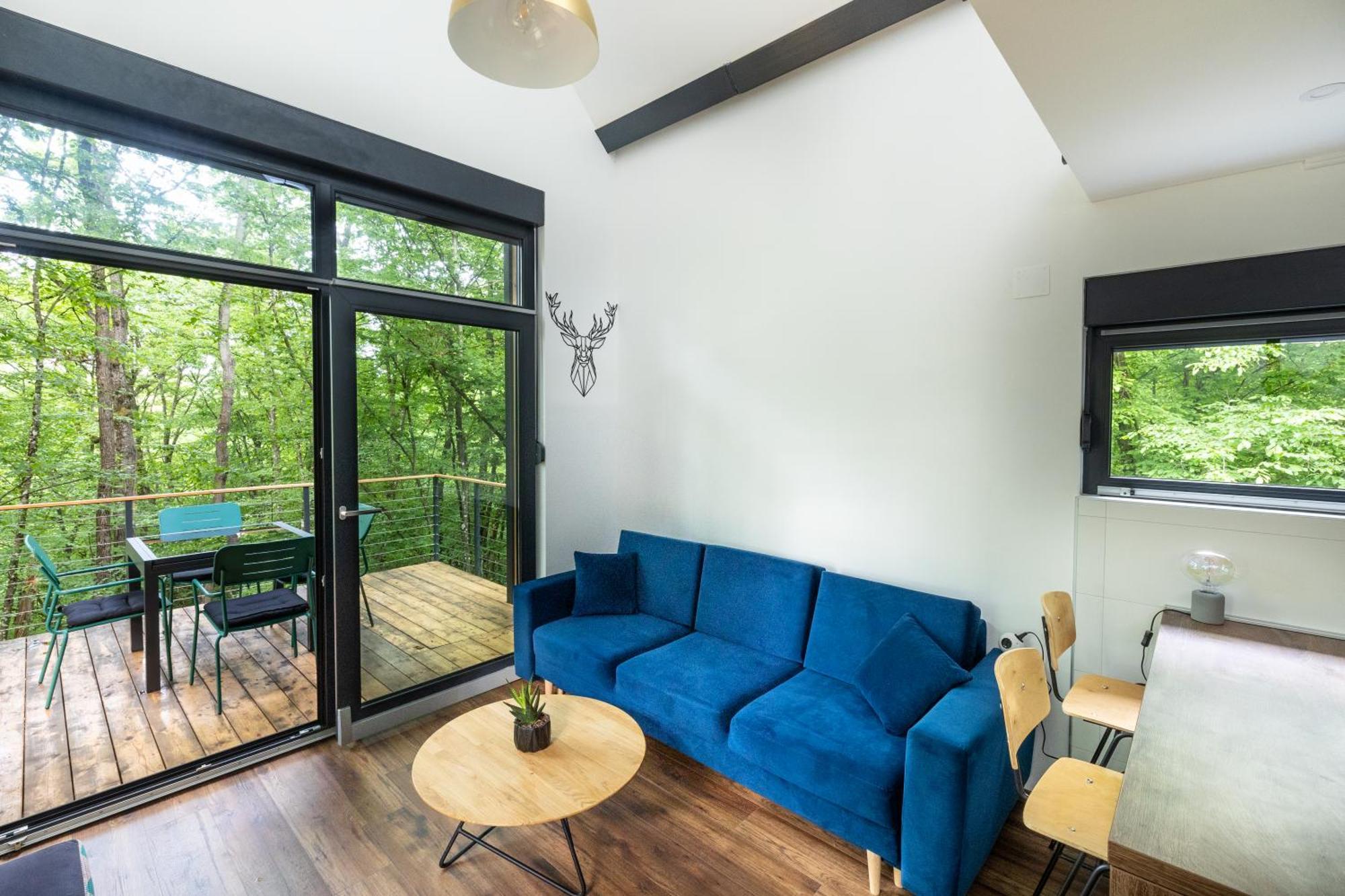 Tree Elements Treehouse Retreat Apartment Slunj Exterior photo